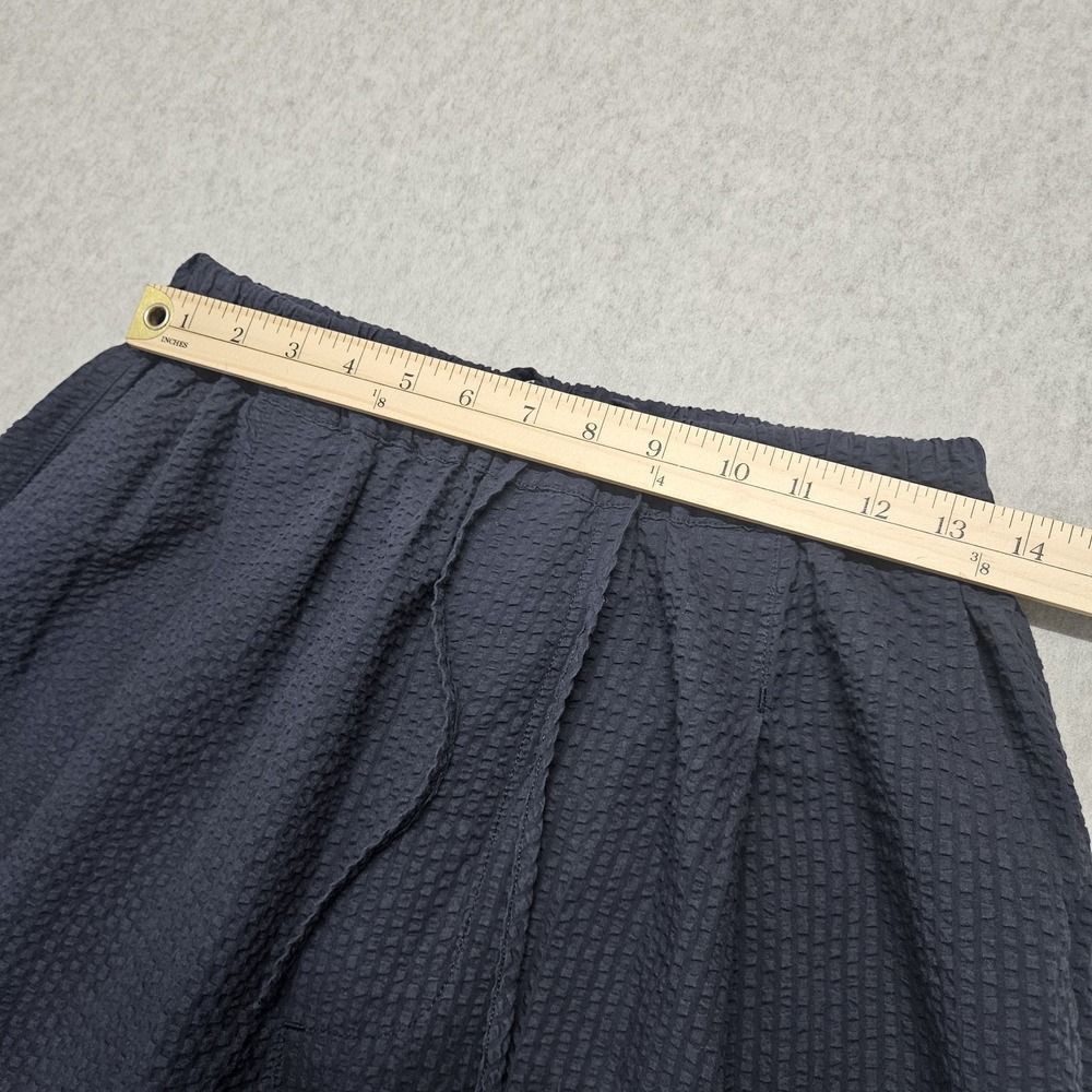 Grei New York Women's Virago Seersucker  Sz O/1‎  In Midnight Blue Quiet Luxury - Picture 6 of 15